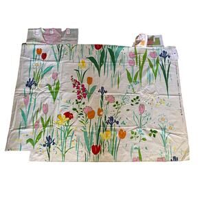 Brunschwig & Fils "Guermantes" fabric flowers vintage swatch light weight 1 yard